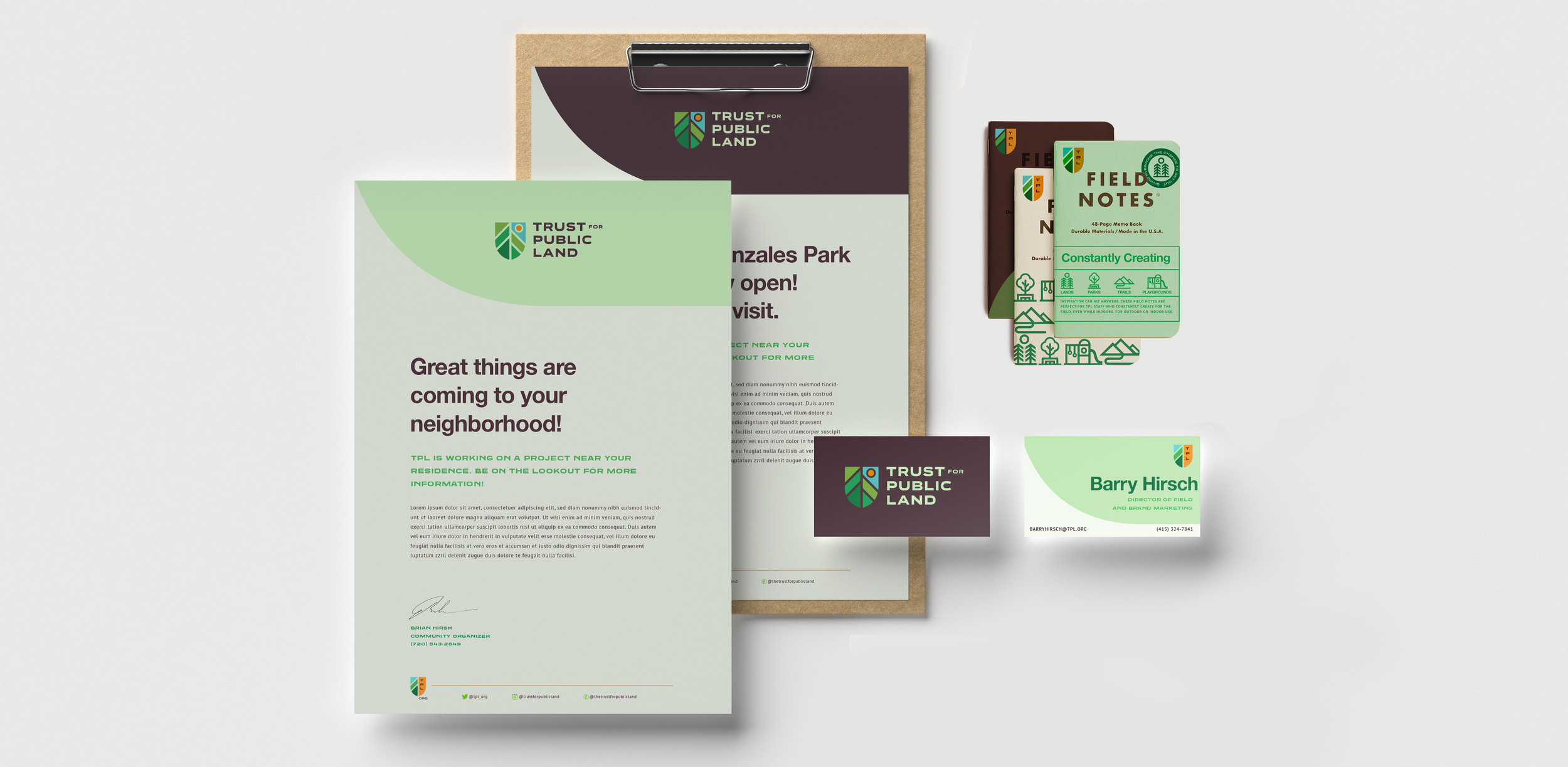 Trust for Public Land collateral